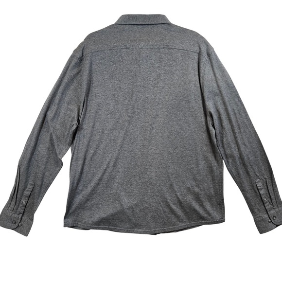 NEW‎ Jos A Bank Reserve Mens XL Gray Long Sleeve Button Down Shirt Professional - Picture 6 of 6